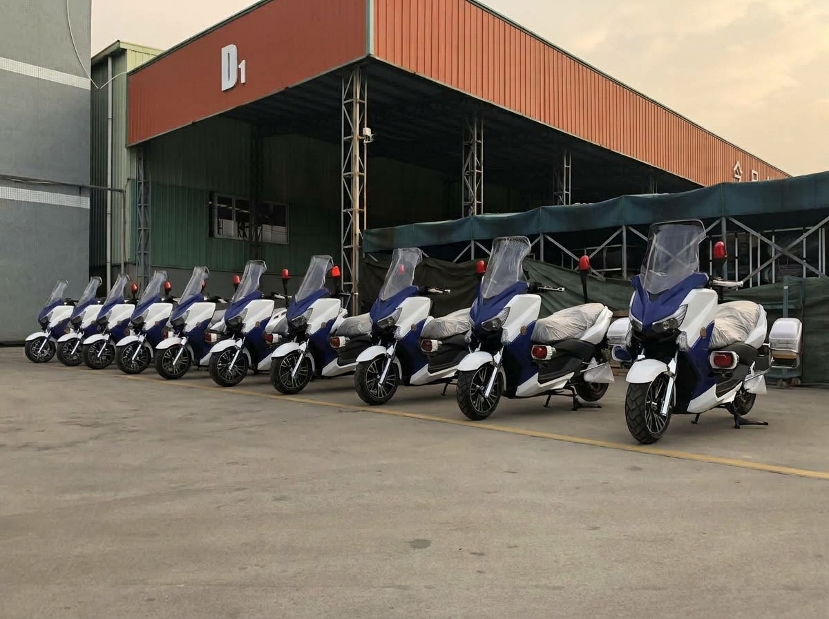 高端T8款整车下线与出厂整备